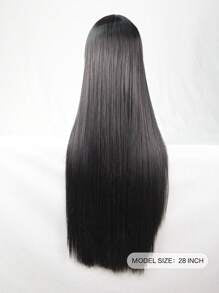 Long Straight Cosplay Synthetic Wig With Bangs