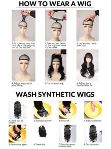 Long Straight Cosplay Synthetic Wig With Bangs
