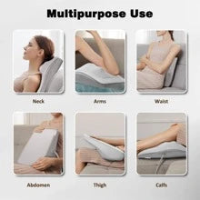 Boriwat Neck And Shoulder Massager With Heat, Massagers For Neck And Back, Shiatsu Massage Pillow With 3D
