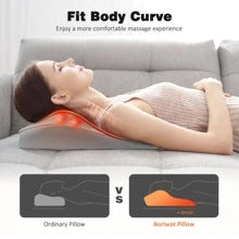 Boriwat Neck And Shoulder Massager With Heat, Massagers For Neck And Back, Shiatsu Massage Pillow With 3D
