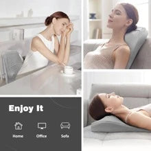Boriwat Neck And Shoulder Massager With Heat, Massagers For Neck And Back, Shiatsu Massage Pillow With 3D