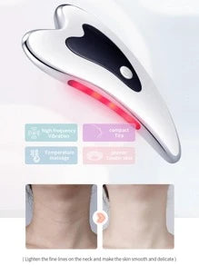 Gua Sha Facial Tools,Remove Puffiness, Anti-Wrinkle,Anti-Aging, Electric Gua Sha Skin Beautifying Scraping Massage Tool, Heated Vibration Facial Massage Device