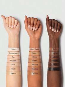 SHEGLAM Perfect Skin High Coverage Concealer-Sand 20 Shades Liquid Concealer Brush Moisturizing Weightless All-Day Hydrate Concealer Makeup Concealer Brand Beauty Makeup Face Paint Cosmetic For Women Girls Perfect For Fall Winter Ideal For Y2K Fancy Fashi