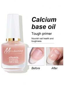 Nail Polish Care Oil With Calcium Base Coat, Nail Care Treatment, Dead Skin Remover Hand Repair Cream Suitable For Daily Nail Care Use