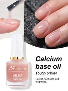 Nail Polish Care Oil With Calcium Base Coat, Nail Care Treatment, Dead Skin Remover Hand Repair Cream Suitable For Daily Nail Care Use