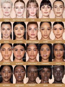 SHEGLAM Perfect Skin High Coverage Concealer-Sand 20 Shades Liquid Concealer Brush Moisturizing Weightless All-Day Hydrate Concealer Makeup Concealer Brand Beauty Makeup Face Paint Cosmetic For Women Girls Perfect For Fall Winter Ideal For Y2K Fancy Fashi