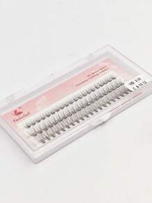 60pcs Cluster Lashes, 10D 8-12mm Mix C Curling Individual Lashes Extensions , Soft And Natural False Eyelashes DIY Lashes Extension,Natural Look Professional Makeup Tool 8-12mm DIY Lahseslash Clusters,Eyelash Clusters,Individual Eyelashes,Lashes,Fake Lash
