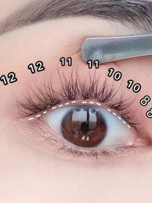 60pcs Cluster Lashes, 10D 8-12mm Mix C Curling Individual Lashes Extensions , Soft And Natural False Eyelashes DIY Lashes Extension,Natural Look Professional Makeup Tool 8-12mm DIY Lahseslash Clusters,Eyelash Clusters,Individual Eyelashes,Lashes,Fake Lash