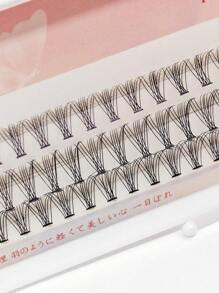 60pcs Cluster Lashes, 10D 8-12mm Mix C Curling Individual Lashes Extensions , Soft And Natural False Eyelashes DIY Lashes Extension,Natural Look Professional Makeup Tool 8-12mm DIY Lahseslash Clusters,Eyelash Clusters,Individual Eyelashes,Lashes,Fake Lash