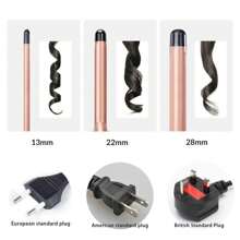 Multifunctional Curling Iron Hair Curling Wands Electric Fast Heating Hair Curling Iron Anti Scalding Design Hair Styling Tools (0.35IN,0.51IN,0.86IN,0.98IN,1.10IN,1.25IN) Mother's Day Gift