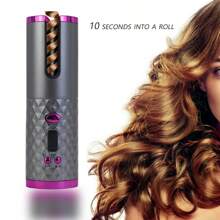 Portable Automatic Hair Curler, Wireless Rechargeable Curling Iron Ideal Hair Curling Iron Wand Curling Iron For Travel, Home And Various Occasions Gift For Women