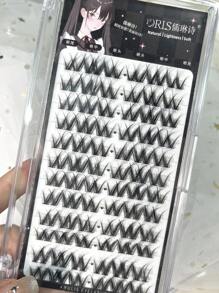 72 Tufts New 0.07mm 8-12mm Contact Lenses Friendly, Easy To Use, Reusable Eyelash Strips Lash Clusters, Eyelash Clusters, Individual Eyelashes, Lashes, Fake Lashes