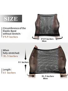 2 Pieces Hair Nets Open Ended Wig Cap Mesh Stocking Caps Weaving Wig Hairnet For Women