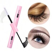 10ml Pink Waterproof Eye Lash Glue, Long-Lasting (48-72 Hours), Fast Drying (15S), Anti-Freezing, Gentle, Non-Irritating, 2-In-1 Self-Adhesive, DIY, Low-Sensitivity, Long-Lasting, Segmental Lash Glue Suitable For Sensitive Eyes. Lash Glue,Eye Lash Glue