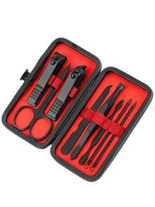 Manicure Set Professional Pedicure Kit Nail Clippers Kit - Nail Care Tools - Grooming Kit With Luxurious Upgraded Travel Case