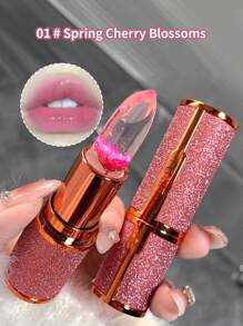 DAIMANPU 1pc Moisturizing Long-Lasting Non-Sticking Cup Color Changing Lip Balm For Lip Care And Cracked Prevention
