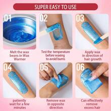 200cc Pink Waxing Kit Wax Heater Warmer Hair Removal Machine For Hand Foot Body SPA Epilator Paraffin Wax Pot