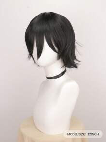 Short Men's Cosplay Wig For Christmas Event Costume Party Short Costume Wig For Men Women Anime Cosplay
