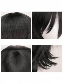 Short Men's Cosplay Wig For Christmas Event Costume Party Short Costume Wig For Men Women Anime Cosplay
