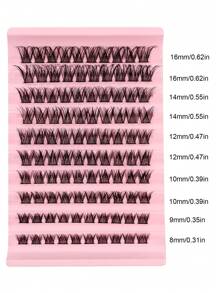 Asiteo Asiteo 100Pcs Individual Lashes Extensions Manga Eyelash Clusters Wispy False Eyelashes Natural Look Fake Eyelashes At Home Lash Clusters, Eyelash Clusters, Individual Eyelashes, Lashes, Fake Lashes