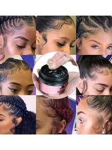 Non-Greasy, Edge Control, Strong Hold, No White Residue, Suitable For Women