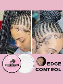 Non-Greasy, Edge Control, Strong Hold, No White Residue, Suitable For Women