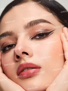 SHEGLAM Think Sharp Eyeliner Black Long-Lasting Smooth Ultra-Thin Chopper Head Pen Beginner Eyeliner Quick Drying Non-Smudging Ultra-Fine Water And Oil-Proof Blendable Smooth Eye Make Up Henna Brand Beauty Makeup Face Paint Cosmetic For Women Girls Perfec