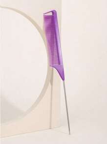 7-Piece Or 1-Piece Professional Point-Tailed Comb Pin-Tailed Comb Rat-Tailed Comb Parting Comb Stainless Steel Tail Comb Anti-Static Hairbrush: Multi-Functional Comb For Normal Hair For Combing Out Tangles Hair Styling Candy Colours, Ideal For Hairdresser