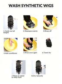 5 Pieces Of Straight Hair Clip Style Color Extensions, Synthetic 20 Inch Women's Extended Hair, Suitable For Daily Party Wearing Wigs, Role-Playing, Halloween, Christmas Wear