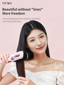 The Original Cordless Split End Hair Trimmer Rechargeable Home Tool Hair Clipper For Dry Damaged Splitting Broken Brittle Straight Curly Frizzy Beauty Rechargeable Cordless Split End Hair Trimmer, Split End Hair Trimmer, Remove Damaged Hair, Repair Hair C
