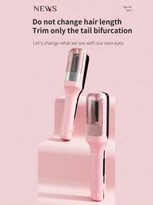 The Original Cordless Split End Hair Trimmer Rechargeable Home Tool Hair Clipper For Dry Damaged Splitting Broken Brittle Straight Curly Frizzy Beauty Rechargeable Cordless Split End Hair Trimmer, Split End Hair Trimmer, Remove Damaged Hair, Repair Hair C