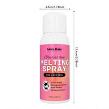 4pcs /Set Including: 2fl.Oz/ 100ml Lace Melting And Holding Spray Glue-Less Liquid Adhesive, Suitable For Closure Hair Extension Extra Hold Natural Forming Hold Protect Edge,Lace Glue And Remover For Front Lace Wig Hair Glue Wig Glue Lace Wig Glue Lace Gl