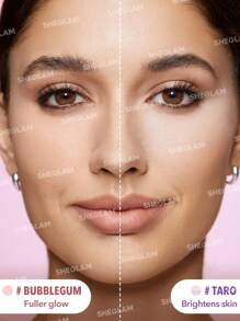 SHEGLAM Insta-Ready Face & Under Eye Setting Powder Duo-Taro Oil-Control Poreless Flawless Full Coverage Lightweight Pressed Powder Loose Setting Powder Purple Brightening Smoother-Looking Setting Powder Face Makeup Brand Beauty Makeup Face Paint Cosmetic