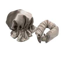 2pcs/Set Heatless Hair Curler Big Wave Sleep Hair Curling Tool Set (1 Roller + 1 Coat), Hair Rollers, Heatless Curls, Hair Curler, Hair Products And Accessories For Barber Salon Beauty Back To School, Travel Holiday Essentials, Hair Accessories Hair Curle