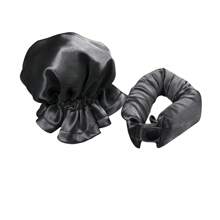 2pcs/Set Heatless Hair Curler Big Wave Sleep Hair Curling Tool Set (1 Roller + 1 Coat), Hair Rollers, Heatless Curls, Hair Curler, Hair Products And Accessories For Barber Salon Beauty Back To School, Travel Holiday Essentials, Hair Accessories Hair Curle