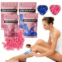 200cc Pink Waxing Kit Wax Heater Warmer Hair Removal Machine For Hand Foot Body SPA Epilator Paraffin Wax Pot