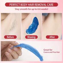 Pink Waxing And Hair Removal Set 200cc Wax Heater 4 Packs