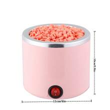 Pink Waxing And Hair Removal Set 200cc Wax Heater 4 Packs