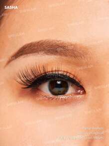 SHEGLAM Girl Next Door Natural False Eyelashes-Sasha 3 Pairs Extra Long Natural Lightweight Comfortable Tapered Fuller Longer Thicker False Eyelashes Diy Eyelash Extension Fake Eyelashes Brand Beauty Makeup Face Paint Cosmetic For Women Girls Perfect For