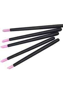 5Pcs Manicure Quartz & Ceramic Carving Polishing Pen Set, 45 Degree Dead Skin & Cuticle Remover Nail Cuticle Remover Nail Buffer Pumice Stone Nail Cuticle Pusher For Fingernail Gelnail Natural Nail,Nail Supplies,Nail Tools,Nail Art Tools,Back To School,Na