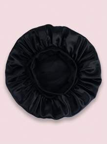 2Pcs Silk Bonnet for Sleeping, Satin Hair Bonnets, Soft Elastic Band Silk Sleep Cap, Silk Hair Wrap for Curly Hair