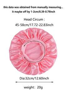 2Pcs Silk Bonnet for Sleeping, Satin Hair Bonnets, Soft Elastic Band Silk Sleep Cap, Silk Hair Wrap for Curly Hair