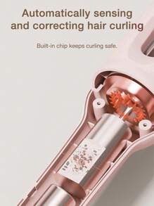 GENAI SHEIN X Milania Automatic Curling Iron, Hair Curler Wand Rotating,4 Adjustable Temperature Levels, Fast Self Spinning Styling, Quick Heating, 28mm Large Wave Curls Suitable For Slouchy People, Easy To Use