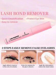 SEXYSHEEP 140pcs D Curl, Cluster False Eyelashes Mix Pack, Curling, Lengthening And Thickening Effect, No Drop-Off, Soft And Natural Looking, 10-16mm Mixed DIY Lash Clusters Natural Look&Wispy&Extra Thick&Long-Lasting DIY Eyelash Extension Kit With Bond A