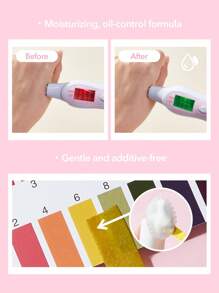 SHEGLAM Radiant By Nature Combo Skin Face Cleanser 100Ml Hydrating Gentle Daily Facial Wash Liquid To Foam Formula Brand Beauty Makeup Face Paint Cosmetic For Women Girls Perfect For Fall Winter Ideal For Y2K Fancy Fashion Suitable For Birthday Christmas