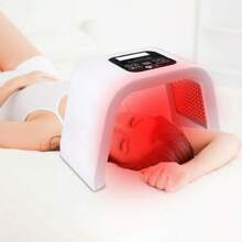 EOOGER Red Light Therapy For Face, 7 Color LED Face Mask Neck Body SPA Skin Care Equipment At Home Use
