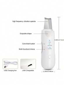 Electric Ultrasonic Blackhead Remover, Blackhead Vacuum Suction Beauty Device, Skin Pore Cleaner, Painless Blackhead & Pimple Cleaning, For Home Use