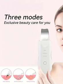 Electric Ultrasonic Blackhead Remover, Blackhead Vacuum Suction Beauty Device, Skin Pore Cleaner, Painless Blackhead & Pimple Cleaning, For Home Use