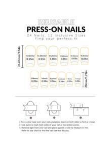 Y2K 24Pcs Gothic Nails Medium Square Shape Press On Nails Bling Flash Fake Nails French Black False Nails 3D Nails Art Cross Nails Nail Supplies Nails