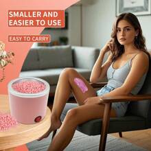 200cc Pink Waxing Kit Wax Heater Warmer Hair Removal Machine For Hand Foot Body SPA Epilator Paraffin Wax Pot